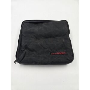 Vintage Nintendo Game Boy Black Nylon Carrying Case Molded Plastic Insert DMG-01